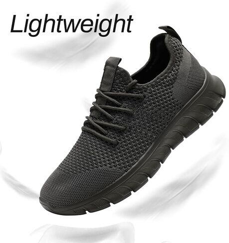 Men Running Tennis Shoes Gym Fashion Sneakers Walking Workout Shoes Athletic Slip on Breathable Mesh Comfortable Lightweight Casual Sport Shoe in Saudi Arabia