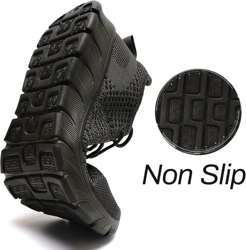 Men Running Tennis Shoes Gym Fashion Sneakers Walking Workout Shoes Athletic Slip on Breathable Mesh Comfortable Lightweight Casual Sport Shoe in Saudi Arabia
