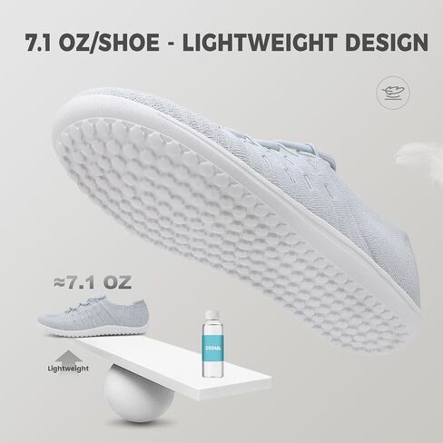 Mens Wide Toe Box Barefoot Shoes Mesh Breathable Zero Drop Minimalist Summer Walking Sneakers Zapatos Casuales para Hombre in Kuwait