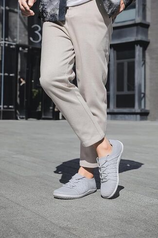 Mens Wide Toe Box Barefoot Shoes Mesh Breathable Zero Drop Minimalist Summer Walking Sneakers Zapatos Casuales para Hombre in Kuwait