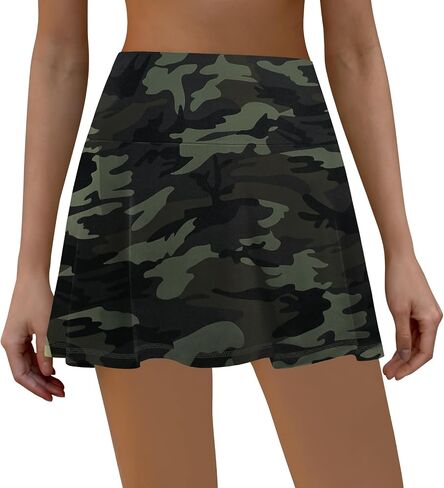 LouKeith Womens Tennis Skirt High Waisted Athletic Skorts Running Casual Pickle Ball Golf Skirts with Pockets in Saudi Arabia