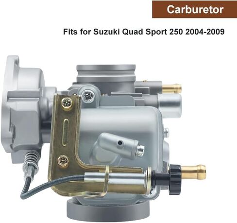 Triumilynn Carburetor for Su-zu-ki LTF 250 Ozark 2002-2009, for Su-zu-ki LTZ 250 Quadsport 250 Carb 2004-2009, for Su-zu-ki LT-F250F Ozark 2002-2003, Replace# 13200-05G01 in Kuwait