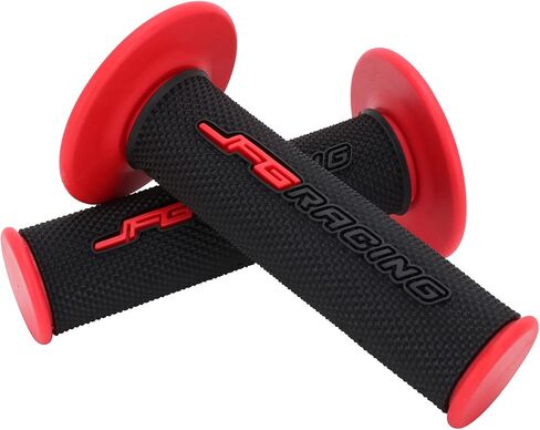 JFG RACING 7/8" Motorctcle Grips,22mm 24mm Non Slip Dirt Bike Hand Handlebar Glue Universal for Most Pit Bike Motercross KLX KX EXC XC SX CRF CR YZ WR DRZ RMZ 50 85 100 150 250 350 450 in Saudi Arabia