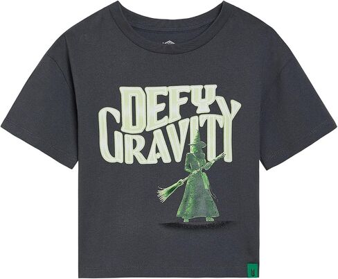 wicked Universal Studios Girls Boxy Drop Shoulder T-Shirt Toddler to Big Kid Sizes (2T - 14-16) in Saudi Arabia