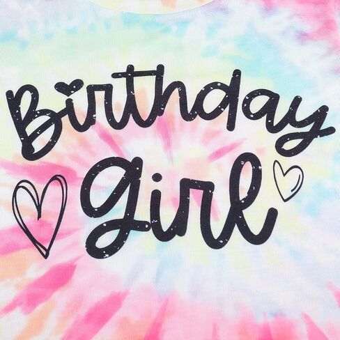 Birthday Girl Shirt with Birthday Letter Beads Bracelet It’S Me Hi I’M The Birthday Short Sleeve Tees 4-12Y in Saudi Arabia
