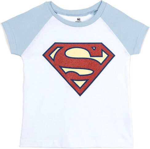 DC Comics Justice League Girls T-Shirt Toddler to Big Kid Sizes (2T - 18-20) in Saudi Arabia