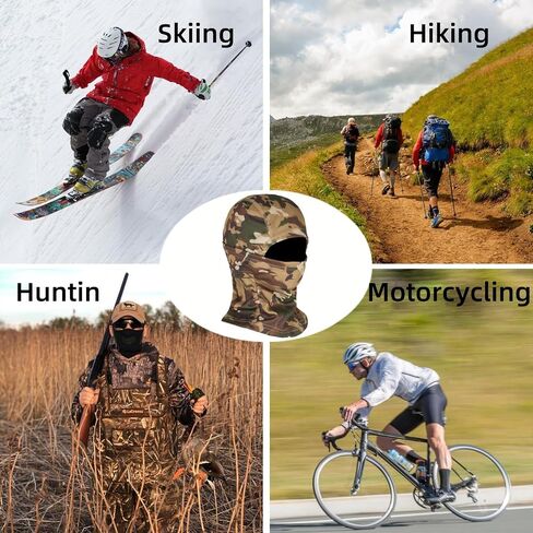 Balaclava Ski Mask For Motorcycle Sports Face Mask Outdoor Tactical Wind and Sand UV Protection Tactical Mask in Saudi Arabia