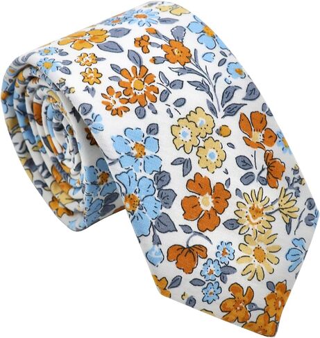 Boys Tie, Floral NeckTie for Children Cotton Kids Ties Self-Tie School Ties for Wedding Graduation Uniform Party in Saudi Arabia