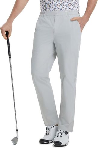 M MAELREG Mens Golf Pants 5 Pockets Lightweight - 30"/32"/34" Dry Fit Water-Resistant Stretch Dress Work Mens Casual Pants in Saudi Arabia