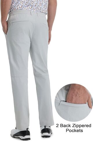 M MAELREG Mens Golf Pants 5 Pockets Lightweight - 30"/32"/34" Dry Fit Water-Resistant Stretch Dress Work Mens Casual Pants in Saudi Arabia