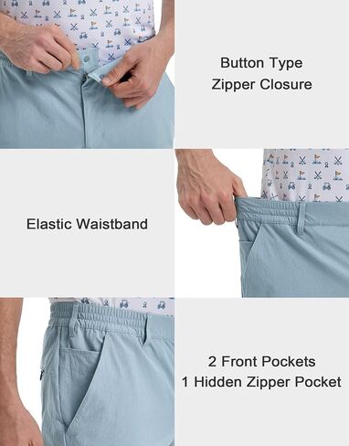 M Maelreg Mens Golf Pants 5 جيوب خفيفة الوزن - 30 "/32"/34 " in Saudi Arabia