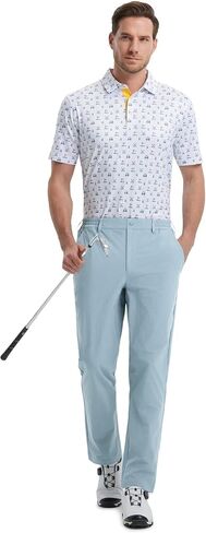 M Maelreg Mens Golf Pants 5 جيوب خفيفة الوزن - 30 "/32"/34 " in Saudi Arabia