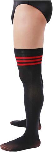 2 Pairs Men's Sissy Over Knee Socks, Femboy Thigh High Stockings, for Cross-dressing Exploring your feminine side. in Saudi Arabia