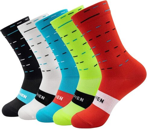 Ankle Running Socks Men & Women Low Cut Athletic Cushioned Sports Socks for Hiking Cycling Golf Gym Tennis Walking Workout 3 Pairs in Saudi Arabia