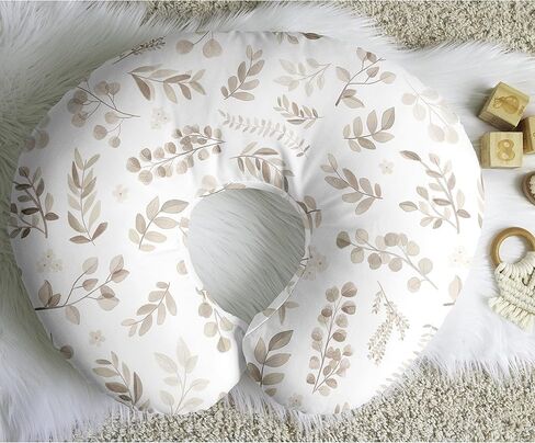 Sweet Jojo Designs Boho Wildflower Vintage Floral Girl Nursing Pillow Cover Baby Breastfeeding Slipcover Infant Newborn Nursery Bottle Breast Feeding Pillowcase Pillow NOT Included Bohemian Farmhouse in Saudi Arabia