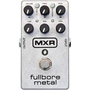 MXR M116 Fullbore Metal Distortion Pedal w/4 FREE Cables