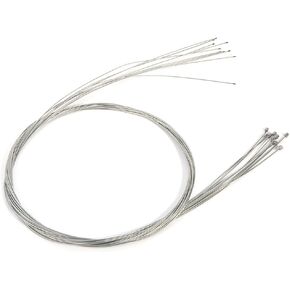 RiToEasysports Bike Shift Cable, 10pcs Professional Bike Derailleur Cable Inner Shift Cable for Bicycle 10Pcs 210Mm Bike Cable