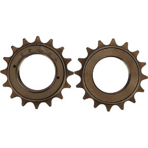 Keenso 2pcs 16 Teeth Bike Freewheel, Freewheel Cassette Universal Steel Freewheel Sprocket Replacement for Bicycle Electromobile