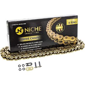 NICHE Gold 420 X-Ring Chain 64 Links With Connecting Master Link