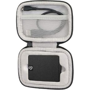 Khanka Hard Travel Case Replacement for Seagate One Touch SSD/Expansion SSD 500GB 1TB External Solid State Drive Portable