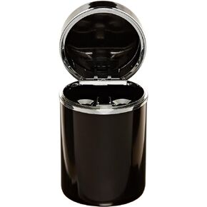 Bell Automotive 22-1-30230-8 Black/Chrome Aluminum Ashtray, One Size