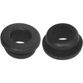 Racing Power Company R9760 1" O.D. x 3/4" I.D. Steel Valve Cover with PVC Grommets, (Pack of 2)