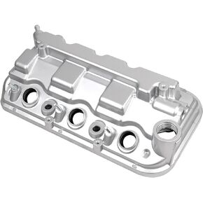 Aluminium Rear Engine Valve Cover 12320-R70-A00 with Gasket Compatible w/ 2008-2017 Honda Accord Odyssey Pilot Ridgeline Crosstour 2009-2015 Acura MDX RDX TL ZDX 3.5L 3.7L,Replaces 12320R70A00 264-490