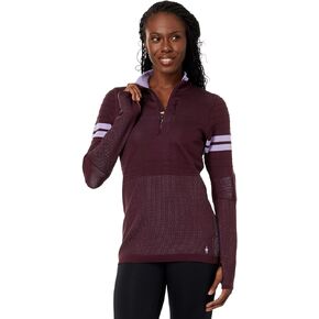 Smartwool Women's Intraknit Merino Wool Tech Quarter Zip (Regular Fit)
