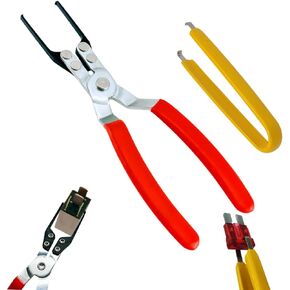 Komitisui Relay Puller Pliers, Fuse Puller Pliers, Automotive fuse puller tool, Fuse removal tool, Car electrical disconnect pliers (2-Pack)
