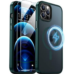 for iPhone 12 Case Waterproof, [IP68 Underwater][Dropproof][Dustproof][Real 360] [Non-Slip] Heavy Duty Tough Rugged Shockproof Protective Phone Case for iPhone 12 (6.1"), Black