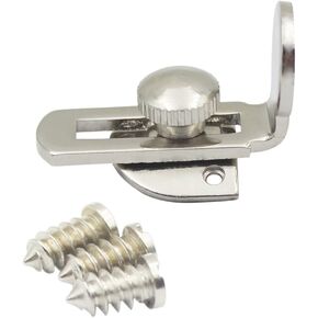 Clarinet Thumb Rest Plated Brass Thumb Rest for Clarinet Woodwind Instrument with Screws Performance Accessory