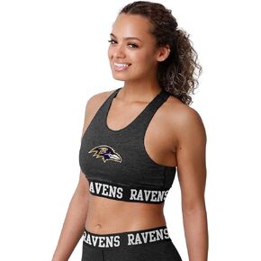 FOCO Women's NFL Team Color Static Sports Bra