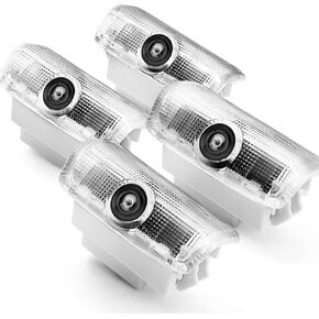 4 قطع شعار أضواء الباب لإنفينيتي، مصباح الترحيب LED لجهاز العرض، ضوء ظل الشبح لـ Q50/60/60S/70 QX50/56/60/70/80 G25/37 EX25/35/37 FX35/37/45/50 M25/35 /37/45/56 اكسسوارات السيارات in Kuwait