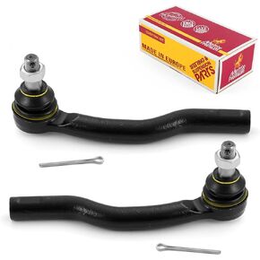 Made in Europe-Metrix Premium L&R Outer Tie Rod End ES800031 & ES800032 Fits 2004-13 INFINITI QX56, 2014-19 INFINITI QX80, 2005-19 Nissan Armada, 2004 Nissan Pathfinder Armada, 2004-15 Titan