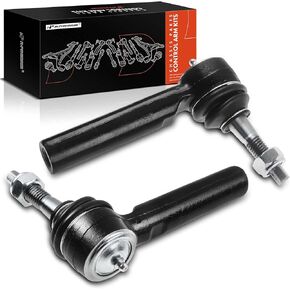A-Premium 2 x Front Outer Tie Rod Ends, Compatible with Chevrolet Silverado & Tahoe 1500 07-14, Avalanche 07-13, GMC Sierra 1500 09-13, Yukon (XL 1500) 07-14, Cadillac Escalade (ESV & EXT) 07-14