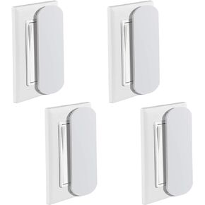 Magnetic Switch and Outlet Cover Light Switch Guards for Flat Modern Switches Toggle Switches, for Sabbath, Home and Office (4 Pack)