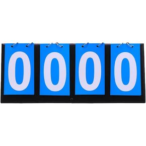 Scoreboard Score Keeper Score Flipper,Table Top Scoreboard for Volleyball Basketball Table Tennis Badminton Sports
