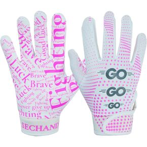 Football Gloves for Youth Adult, Flag Football Gloves for Boys and Girls, Sticky Reciver Gloves