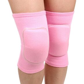 Protective Cotton Kneepads for Man Volleyball, Adult Knee Protector Sleeve Support Pole Dance Yoga Cycling Gym Workout Exercise Skating Knee Brace Guards for Athletic Use