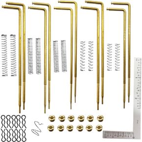 Calibration Tuning Kit Jets Rods Springs Replacement for CFM 1407 1410 1412 1413 Carburetor