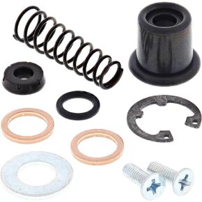 All Balls Racing Master Cylinder Rebuild kit 18-1018 Compatible With/Replacement For Yamaha TTR250 1999-2006, XT225 2001-2007,TW200 Trailway 2000-2018, TTR225 2001-2004