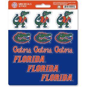 FANMATS 61158 Florida Gators 12 Count Mini Decal Sticker Pack