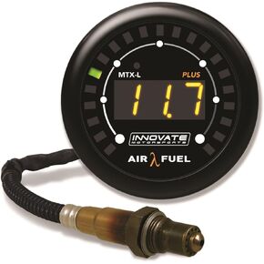 Innovate Motorsports 3924 39240 MTX-L Plus: Advanced Digital WIDEBAND AIR/Fuel Ratio Gauge KIT, 3 FT. Sensor Cable