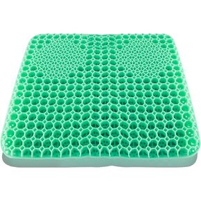Fourth Generation Plus Gel Egg Seat Cushion for Wheelchair Long Sitting,Double-layer layer chair cushions for Office Chair and truck drivers.Back, Sciatica, Hip, Tailbone Pain Relief Cushion.