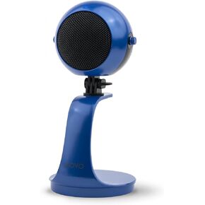 Movo WebMic USB Microphone with Desktop Stand in Black- Cardioid Condenser Computer Microphone for PC and Mac with Mic Gain, Headphone Monitoring- for Gaming, Podcast, Streaming, Video Conferencing