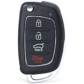 Keyless Entry Remote Key Fob Replacement for Hyundai Sonata 2014 2015 2016 2017 433MHz 4 Buttons (FCC ID:TQ8-RKE-4F16 PN: 95430-C1010)
