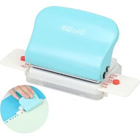 آلة تجليد صغيرة ذات 6 فتحات، آلة تجليد يدوية، آلة تجليد الكتب ذات السرج، آلة تجليد لفائف للمكتب المنزلي، ثقب 5 أوراق، لـ A4 30 فتحة B5 26 فتحة A5 20 فتحة in Kuwait