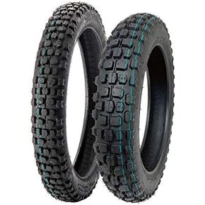 MMG Tire Set, Front 2.50-14 Rear 3.00-12 Dirt Bike Off Road