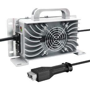 Abakoo 36V 18A Battery Charger SB50 for Ez-Go EZgo TXT Marathon 83-94 with Anderson SB-50 Connector, IP67 Waterproof