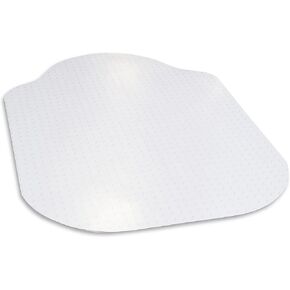 سجادة كرسي مكتب شفافة ذات شكل حديث 99.56 سم × 137.16 سم مع شفة للسجاد ذو الوبر المنخفض، صُنعت في الولايات المتحدة الأمريكية بواسطة Dimex، خالية من الفثالات (C5C5003G) in Kuwait